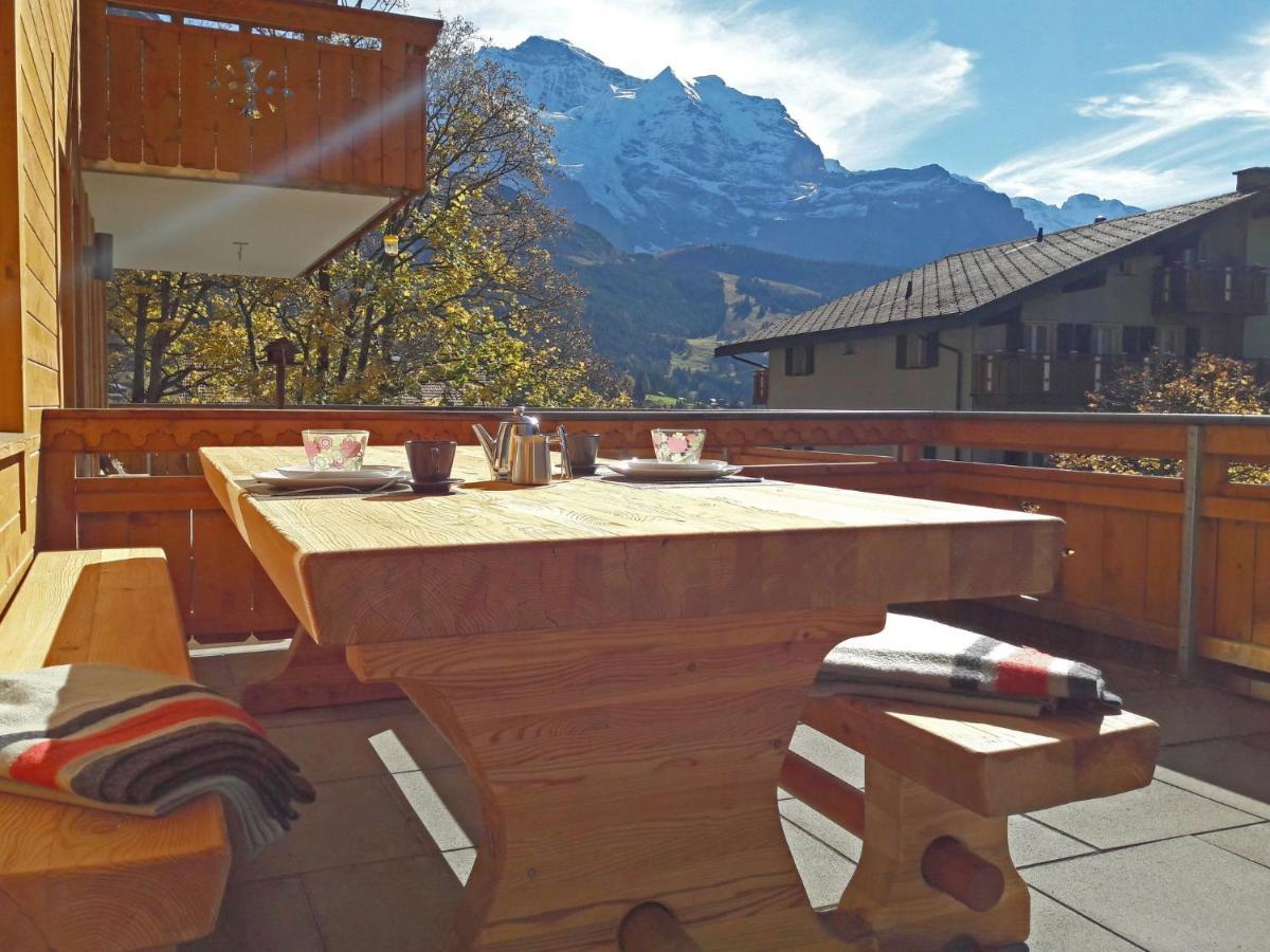 Apartment Bergfrieden By Interhome Wengen Eksteriør bilde