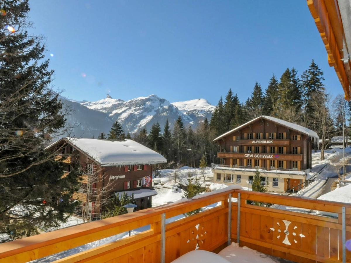 Apartment Bergfrieden By Interhome Wengen Eksteriør bilde