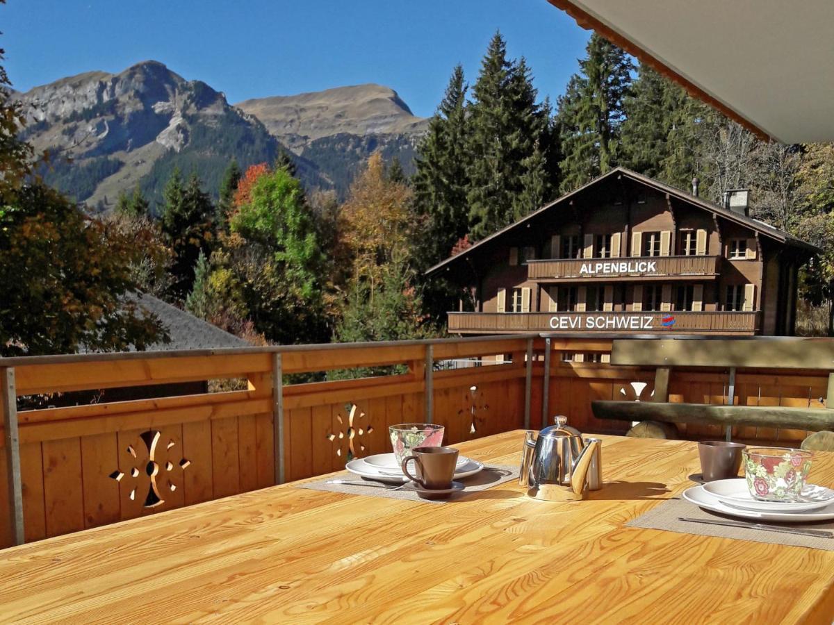 Apartment Bergfrieden By Interhome Wengen Eksteriør bilde