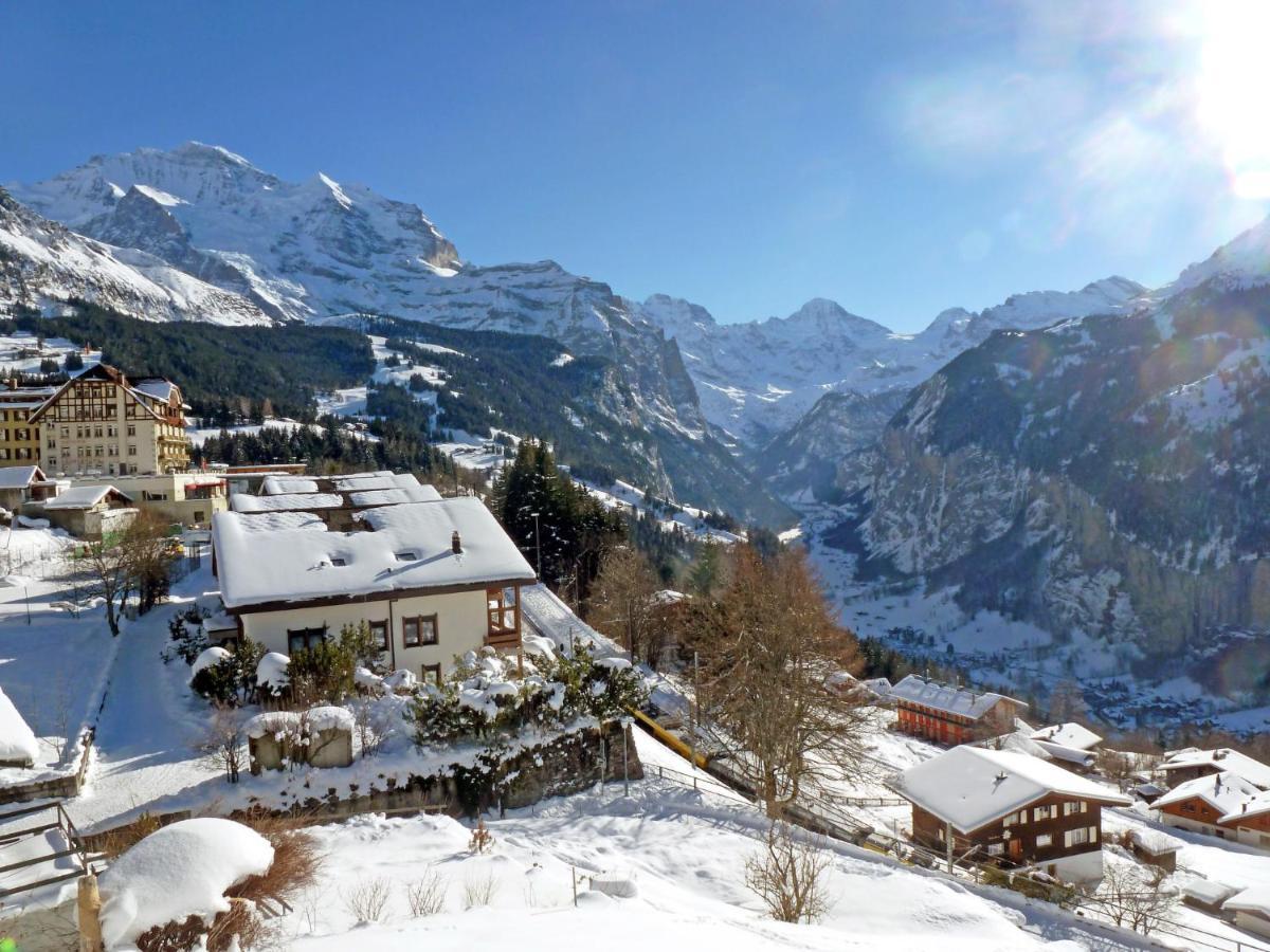Apartment Bergfrieden By Interhome Wengen Eksteriør bilde